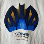 2012 Score Intel Core T Shirt Medium M White Graphic Tee Photo 4