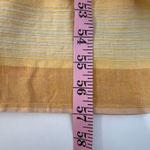 l*space L  Clara Maxi Dress Yellow Gold Stripe Sleeveless Tie Waist XL Boho NWT Photo 13