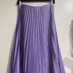 ZARA  Lilac Pleated Midi Skirt EUC Photo 2