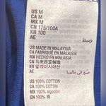 Karen Scott  Electric Blue‎ Short Sleeve Cotton Short Sleeve Shirt Women’s Medium Photo 3