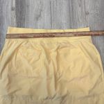 Athleta Brooklyn Skort Women's Yellow Pleated Tennis Golf Size 20 Photo 4