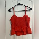 Sienna Sky  Red Ruched Camisole Top Photo 3