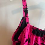 Aqua Green  Women's Plus Size Pink Tropical Floral Tankini Top - Size 2X - NWT Photo 6