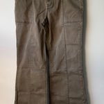 Pilcro   Olive Green Flare Leg Utility Pants Size 29 Photo 0