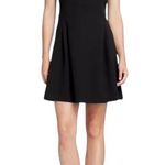 Tory Burch Sheila Embellished Floral Fit and Flare Little Black Dress - Size 4 Photo 3