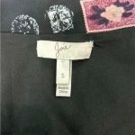 Joie  Arianna Drop Waist Print Silk Dress in size small Photo 3