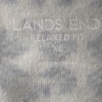 Lands' End Womans Mock Neck Size XL Fair Isle Nordic Snowflakes Winter Holiday Photo 5