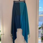 Bundle of Red, Orange, and Blue Silk Scarf/Pashmina Red Photo 6