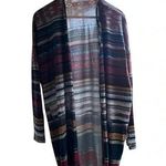 Emory park  midi cardigan in grunge stripe rainbow one-size Photo 0