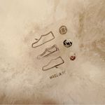 Birkenstock Danbury Shearling Ivory Suede/Patent Leather Mid Calf Boots SZ 37 Photo 9