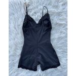 SKIMS  Fits Everybody Lace Triangle Onesie Onyx Size Large Photo 7