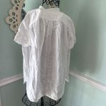 Wilfred  Womens XXS White Bertillon Blouse Oversized Rolled Cuff Photo 3