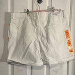 Jessica Simpson  Classic White Denim Shorts Photo 4