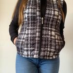 Laura Scott Black And White Checkered Vest Photo 1