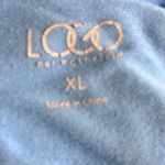 LOGO By Lori Goldstein  Tunic Top Blue XL Photo 4