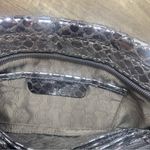 Michael Kors Metallic Snakeskin Clutch Purse Photo 3