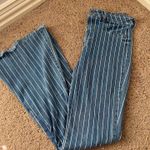 Cello Pinstripe Flare Jeans Photo 1