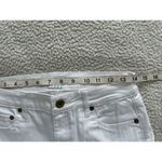 Pistola  Mid-Rise Skinny Crop Jeans White Size 27 Photo 7