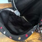 Vera Bradley ‎ Black Polka Dot Backpack Photo 7
