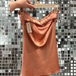 PacSun Pink Satin Strapless Mini Dress -  Photo 1