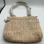 Brighton A Very Rare Beautiful Vintage Straw Delicate Daisy Shoulder Handbag Photo 1