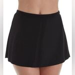 MiracleSuit NEW  Fit & Flair Swim Mini Skirt Swimsuit Bottoms Black 14 NWT Photo 0