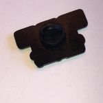 White Ctrl Alt Del Enamel Pin Photo 3