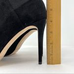 Jimmy Choo  black suede heel booties, made in Italy, 39.5 Photo 11