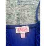 Pulse Boutique Blue Sequin Tank Top XS Photo 2