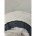 Adidas  Originals White Bucket Hat‎ OSFA One Size Aero Ready Light Purple Logo Photo 4