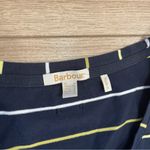 Barbour  Women’s Overland Slit Striped Midi Dress Cotton Blend Size 4 US Photo 1