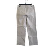 NYDJ Marilyn Straight Ankle Jeans Lift Tuck Stretch Shaping Pearl Gray Size 4 Photo 3