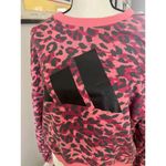 Adidas  Sportswear Leopard Print Sweatshirt Size My Photo 2