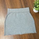 n:philanthropy  Gray Tropica Silk Blend Kangaroo Pocket Mini Skirt NEW Photo 1