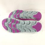 Womens Slip On Sneakers Mesh Breathable Athletic 7 Purple Photo 3