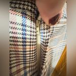 Anthropologie  Malcom Tapered Trouser Houndstooth & Plaid Dress Pant size 2 Photo 12