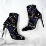 Giuseppe Zanotti Bimba Magdalena Floral Embroidered Stiletto Heeled Ankle Boots Photo 3