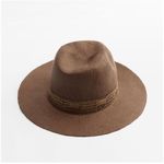 ZARA NWT  WOVEN RANCHER HAT Size S Photo 1