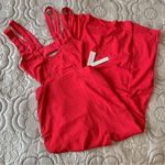 Anthropologie Maeve Open-Back Knit Maxi Dress in Red NEW Size XS Photo 6