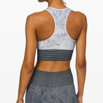 Lululemon Nwot Ebb to Train Bra *Wash White / Black / Luna Photo 2