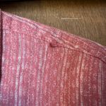 Old Navy Women’s Pink Button Up pullover t shirt dress long sleeve size large Photo 3