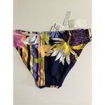 Trina Turk New.  navy floral bikini bottom. Size 10. Retails $79 Photo 5