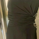 JJ's House JJ’s House One-Shoulder Floor-Length Chiffon Mother of the Bride Dress Size 8 Photo 3