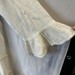 Spiaggia Dolce Cover Up Womens Size XS Lace Sheer Off White Cotton Sheer Swim Photo 3