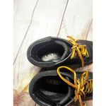 Ralph Lauren Lauren  Mikelle Black Leather Lace Up Ankle Hiking Boots Women Sz 6B Photo 3