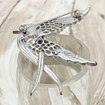 Dove Sarah Coventry Silver-tone  Bird Brooch Photo 4