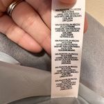 Boohoo Zip Pocket Tailored Coat Light Gray, Zip Pockets, Stadium Length Photo 5