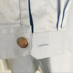 The Kooples  fitted women’s blue button down shirts size L‎ minimalist capsule Photo 11