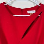 Calvin Klein Red Christmas Party Dress Size 10 GUC #5981 Photo 3