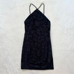 Rag and Bone NWT Fara Midi Floral Black Velvet Dress size 2 Photo 2